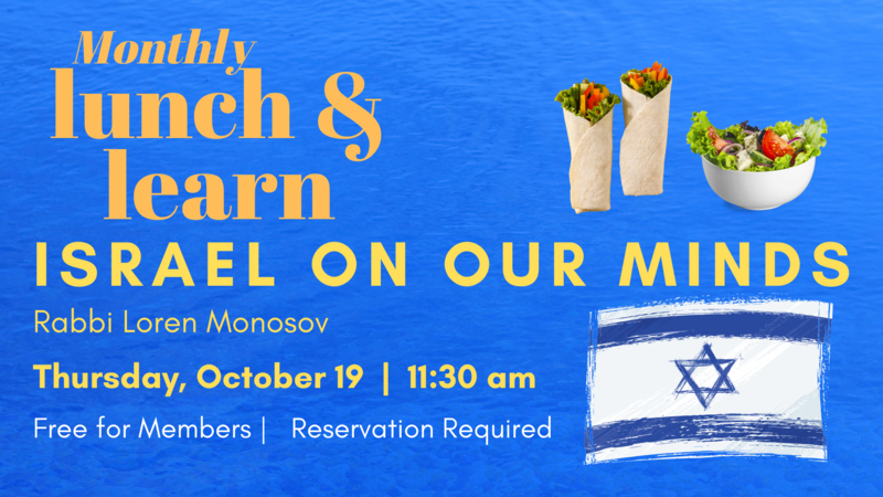 Banner Image for Lunch & Learn - Rabbi Monosov